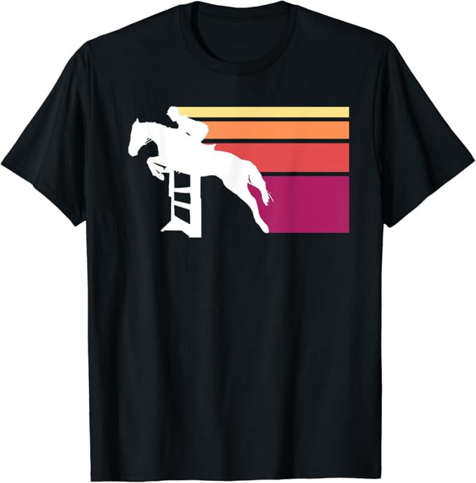 Eventing Horse Jumping TShirt Clothing, Shoes & Jewelry